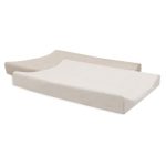 Beste aankleedkussen Jollein Aankleedkussen, badstof, Oatmeal/zand, verpakking van 2, 50 x 70 cm, 85% katoen, 15% polyester, Oeko-Tex gecertificeerd, overtrek voor aankleedkussen