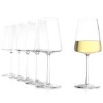 Stölzle Lausitz Wijnglazen Power Set van 6 400 ml – Moderne Kristallen Wijnglazen voor Maximale Aromavorming – Vaatwasserbestendig en Schokbestendig