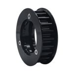QOXEZY Riemaandrijving Fiets Vrijloop 22T Aluminiumlegering Hub Body 8M-12