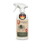 Spinnenspray, zeer effectief tegen spinnen, langdurige beschermende werking, afweer en preventie, op basis van etherische oliën, voor huishouden, kelder, garage en woonruimtes, 500 ml