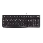 Logitech K120 Toetsenbord, voor Bedrijven, QWERTY US International layout, Zwart