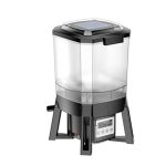 BluGarda BluFeeder - Voederautomaat Vissen Vijver, met Batterij op Zonne-Energie, voor Vakantie, Automatische Timer, Koi, Goudvissen, Dieet Vissen, Buiten, Weerbestendig, Fish Feeder - 6L Capaciteit