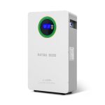 DATOUBOSS LiFePO4 accu 48 V, 100 Ah, 5,12 kWh, 8000+ cycli, lithium-opslagbatterij met BMS, wandmontage, RS485/CAN, parallel uitbreidbaar, voor PV-installatie, off-grid, huis en camper