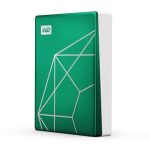 Beste externe harde schijf WD 6TB My Passport Ultra, Draagbare externe opslag, Externe harde schijf, Software met bescherming tegen ransomware, back-up en wachtwoordbeveiliging - 20th Emerald Anniversary Edition