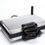 SHOV Contactgrill, multifunctioneel, Tandur, broodrooster, elektrisch, met of zonder pan, tava, graniet of teflon om uit te kiezen voor grillen, braden en meer voor elke keuken (teflon)