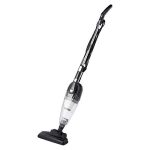 Amazon Basics Steelstofzuiger, 2-in-1 apparaat met kabel, ECO-motor, HEPA-filter, gering gewicht, zwart