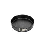 Beste springvorm 24 cm Zenker springvorm Ø 24 cm is een zwarte stalen bakvorm met lekbescherming en anti-aanbaklaag, ronde taartvorm met platte bodem (Kleur: zwart), Aantal: 1 stuk