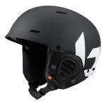 bollé - Mute Black White Matte M 55-59cm, skihelm, medium, uniseks volwassenen