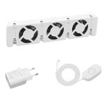 AVOID Radiatorventilator V2 - Energiebesparende Verwarmingsventilator voor Radiatoren | Bespaar op Gasverbruik en Verbeter de Warmteverdeling | Mono Set
