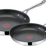 Jamie Oliver by Tefal Cook's Direct 2-delige pannenset (koekenpan 24/28 cm)