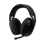 Beste draadloze gaming headset Logitech G G321 LIGHTSPEED trådlöst spelheadset med Bluetooth, dynamisk komfort och passform, mikrofon på 16 kHz, batteri på över 20 timmar, PC, PS4, PS5, Nintendo Switch, Mobil – Svart