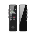 Liebssen Digital Voice Recorder with Playback, Enhanced Audio Dictaphone with One Touch, 8G 1536Kbps HD Recording Noise Reduction USB Charge MP3 Player Recorder for Lecture Interview Meeting (64, GB)