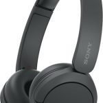 Beste headphones Sony WH-CH520 Draadloze Bluetooth-hoofdtelefoon, tot 50 uur batterijduur met snellaadfunctie, on-ear model, zwart