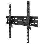 GRIFEMA TV-muurbeugel van 26-55 inch - TV-muurbeugel kan tot 50 kg dragen, tv-muurbeugel kantelbaar (± 15°) en uitschuifbaar, universele VESA-beugel van 400 x 400 mm voor platte/gebogen tv