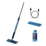 Beste elektrische dweil Philips OneUp 5000 Serie Elektrische mop - 2 x schonere vloeren², 2 x sneller dweilen, twee vochtigheidsinstellingen voor harde en gevoelige vloeren, draadloos met 360° draaischarnier (XV5113/01)