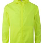 Mukua Stockton windjack, uniseks, neongeel, maat L, Fluor Geel, L