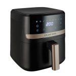 Russell Hobbs Airfryer 4.3L Rapid Airfryer [Kleine Behuizing, 9 Programma's] satisfry (Vaatwasmachinebestendig, Olievrij Koken, Touchscreen, Warmhouden, Roosteren, Bakken) 27610-56