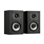 Polk Audio Monitor XT15 Boekenplank Speakers - Hi-Res Audio Gecertificeerd, Compacte HiFi Luidsprekers met Dolby Atmos & DTS Compatibiliteit, Krachtige Bas voor Home Cinema en Muziek - Zwart
