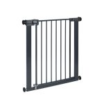 Safety 1st Easy Close Metal Gate, Traphekje zonder boren, Veiligheidshek baby, 73–80 cm (max. 108 cm), Eenvoudig sluitend, Openen met één hand, Zelfklemmend (zonder boren), Tweevoudige sluiting, Zwart