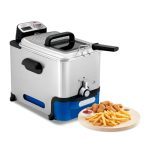 Tefal Oleoclean Pro Inox & Design friteuse, 2300W, Capaciteit 1,2 Kg FR8040
