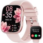 Smartwatches voor Dames Heren, 1,83''HD Smartwatch met Hartslag/SpO2/Slaapmonitor, 2026 Fitnesshorloge met Bluetooth/Bellen, 120 Sportmodi Activity Tracker, Smartwatch voor Android iOS(Roze-C)