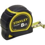 Stanley Bandmaat Tylon (8 m, Tylon-polymeer beschermlaag, verschuifbare eindhaak, kunststof behuizing) 1-30-657