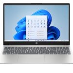 HP Laptop, 15,6 inch FHD-display, Intel N100, 4 GB DDR4 RAM, 128 GB UFS, Intel UHD Graphics, Windows 11 Home in S-modus, QWERTZ, natuurlijk zilver