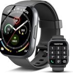 Smartwatch voor heren en dames, met bluetooth-oproepen, 1,95 inch HD touchscreen, fitnesshorloge met hartslagmeter/slaapmonitor, 112+ sportmodi, fitnesstracker met stappenteller, IP68 waterdicht