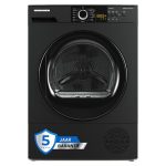 HEINNER HHPD-V8T1CHSA++ Warmtepompdroger 8 kg – Energieklasse A++, 15 Droogprogramma’s voor Katoen, Synthetisch en Delicaat, LED Display, Modern Antraciet Design, Inclusief 5 Jaar Garantie