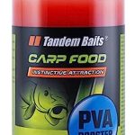 Beste lokmiddel karper Tandem Baits Vloeibare lokmiddel booster voor karpervissen, carp food PVA booster, 1000 ml, aardbeien
