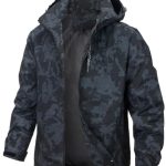 PADOLA Herenjas, overgangsjas, waterdichte regenjas, windbreaker, windjack, camouflage, softshelljas, bomberjack, lichte zomerjas, 3XL
