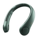 JISULIFE Draagbare nekventilator, oplaadbare handsfree bladloze ventilator, 4000 mAh, persoonlijke ventilator op batterij, hoofdtelefoonontwerp, USB-aangedreven bureauventilator, 78 luchtuitlaten, 3