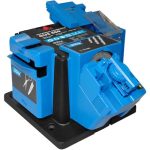 Güde Universeel slijpstation GUS 650 (65 W, 6700 1/min, diamantbezette slijpsteen, precisieboorslijpapparaat, slijpen van messen, boren, scharen, grasmaaiermessen en nog veel meer)