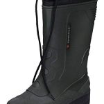 Beste outdoor laarzen heren Spirale John Wellington-laarzen Voor Heren, Warm Gevoerde Winterlaarzen Snowboots Werkschoenen met Warme Voering Regenlaarzen Waterdicht, Groen, 42