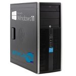 Beste desktop computer Tower PC HP 8300 CMT Windows 11 Pro - Core i5 tot 3,60 GHz 16 GB RAM SSD 240 GB | seriële interface RS232 VGA DisplayPort DVD desktop computer vast (Refurbished)