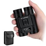 Flintronic 8 x 21 HD Telescoop Mini Verrekijker Waterdicht Draagbaar, Opvouwbaar Compact Zakformaat Klein en Lichtgewicht voor Volwassenen Kinderen Jagen, Sightseeing, Vogels kijken, Wandelen, Camping