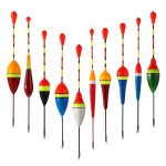 Beste wedstrijd dobbers JIYIN 10 stuks drijvers vissen, dobbers vissen hengeldobbers bobbers vissen forel dobbers hengelstoppers visaccessoires en drijverset voor verschillende vissoorten