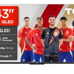 Beste TCL TV TCL 43T69C - TV QLED 43 (109 cm) - 4K UHD 3840x2160 - HDR10+ - Android TV - 3xHDMI 2.1 - Wi-Fi
