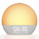 Wake-up light met zonsopgangssimulatie, 30 Natuurgeluiden, Bluetooth