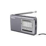 XHDATA D219 Radio Op Batterij AM FM SW Voor Huishouden Outdoor Camping Hiking DraagbareRadio Grijs