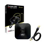 Addlink P30 1TB Externe SSD USB4 4000MB/s Type C Compatibel bliksemschicht 4, Tesla, iPhone15/16 & iPad&Mac; Steam Deck/Android/PS5&4 Smart TV Magsafe ProRes 4K 120fps, Inclusief USB4.0 Kabel
