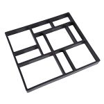 Bestrating Mal, Onregelmatige Bestrating Schimmel 10 Roosters Tuin Schimmel Innovatieve Bestrating Beton Schimmel Gazon Schimmel Oprit Bestrating Tuinpaden 45 CM