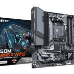 GIGABYTE B550M GAMING X WIFI6-moederbord - AMD Ryzen 5000 CPU's, 5+3 fasen VRM, tot 3200 MHz DDR4, 1xPCIe 4.0 + 1xPCIe 3.0 M.2, Wi-Fi 6, 1 GbE LAN, USB 3.2 Gen 1