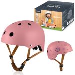 Beste kinderfietshelm LIONELO Helmet Kinderfietshelm – Maat S 50–56 cm met Kinbescherming