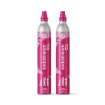 Sodastream - 2x CO₂ Cilinder, Quick Connect-systeem, voor 60L bruiswater