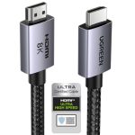 UGREEN HDMI 2.1 Kabel, 8K@60Hz, 4K@240Hz, HDMI Gecertificeerd, 48Gbps, 2M