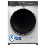 Beste was droog combinatie Heinner Wasmachine met Droger 8/6 kg – 1400 Toeren Inverter Combi Wasdroger, Energieklasse A, 15 Programma's met Stoom, LED Touch Display – Ruimtebesparend Wit/Inox