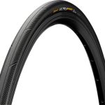 Beste tubeless banden racefiets Continental Ultra Sport III, Unisex volwassen fietsbanden, zwart, 700x25C