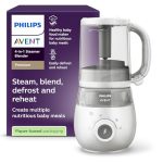 Philips Avent 4- in 1 Babyvoedingdsmaker - Stomen, blenden, ontdooien en verwarmen - Inclusief voedingsadvies en recepten - Gemakkelijk schoon te maken - SCF883/01