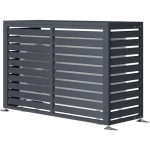 WESTMANN bekleding warmtepomp Boxa M 5 cm antraciet staal metaal